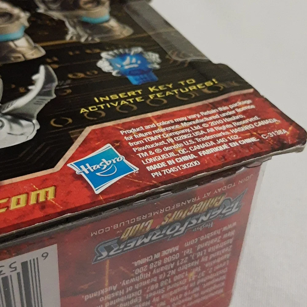 Transformers Scout Class Action Figure Backstop 2010 FACTORY SEALED *Box Damage*